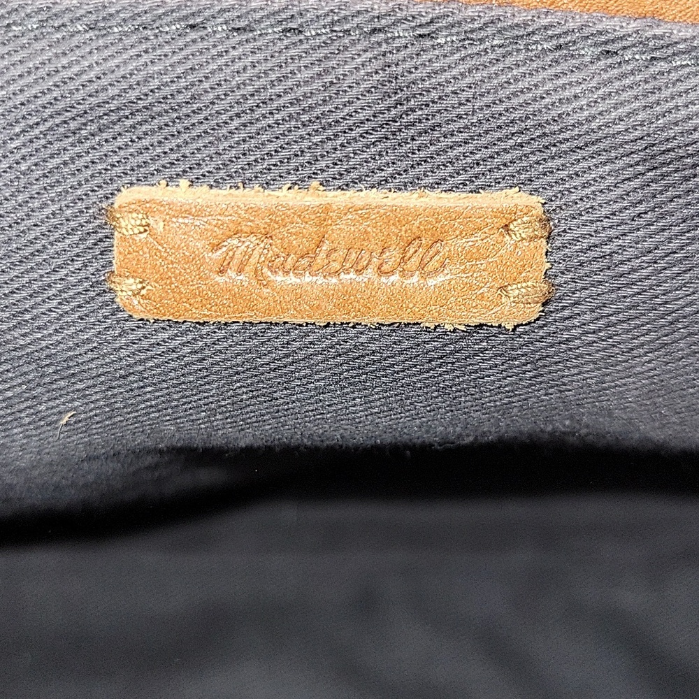 Madewell Transport Cognac Leather Tote Bag - Picture 13 of 13